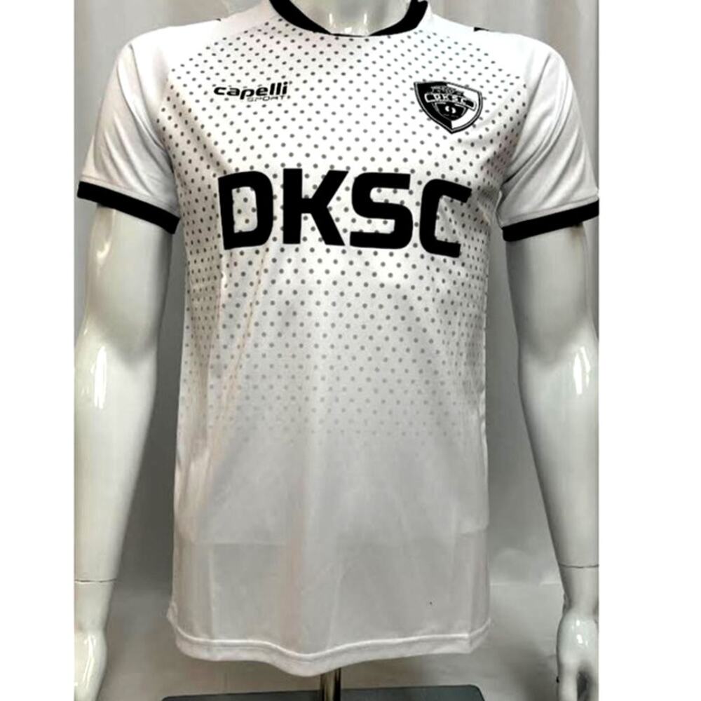 NWT! Capelli Sport Men's Condor III Marble Soccer Jersey White Small